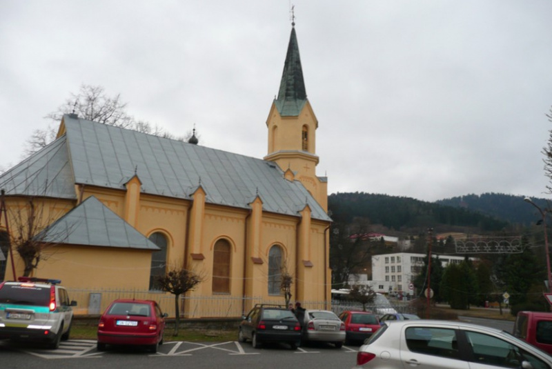 Oprava fasády Evanjelický kostol Krompachy