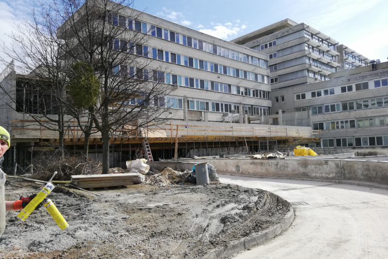 DFNsP - Rozšírenie priestorov urgentného príjmu Limbová 1 ,Bratislava 